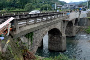 大瀬橋と洗玉橋（2012/06/30）
